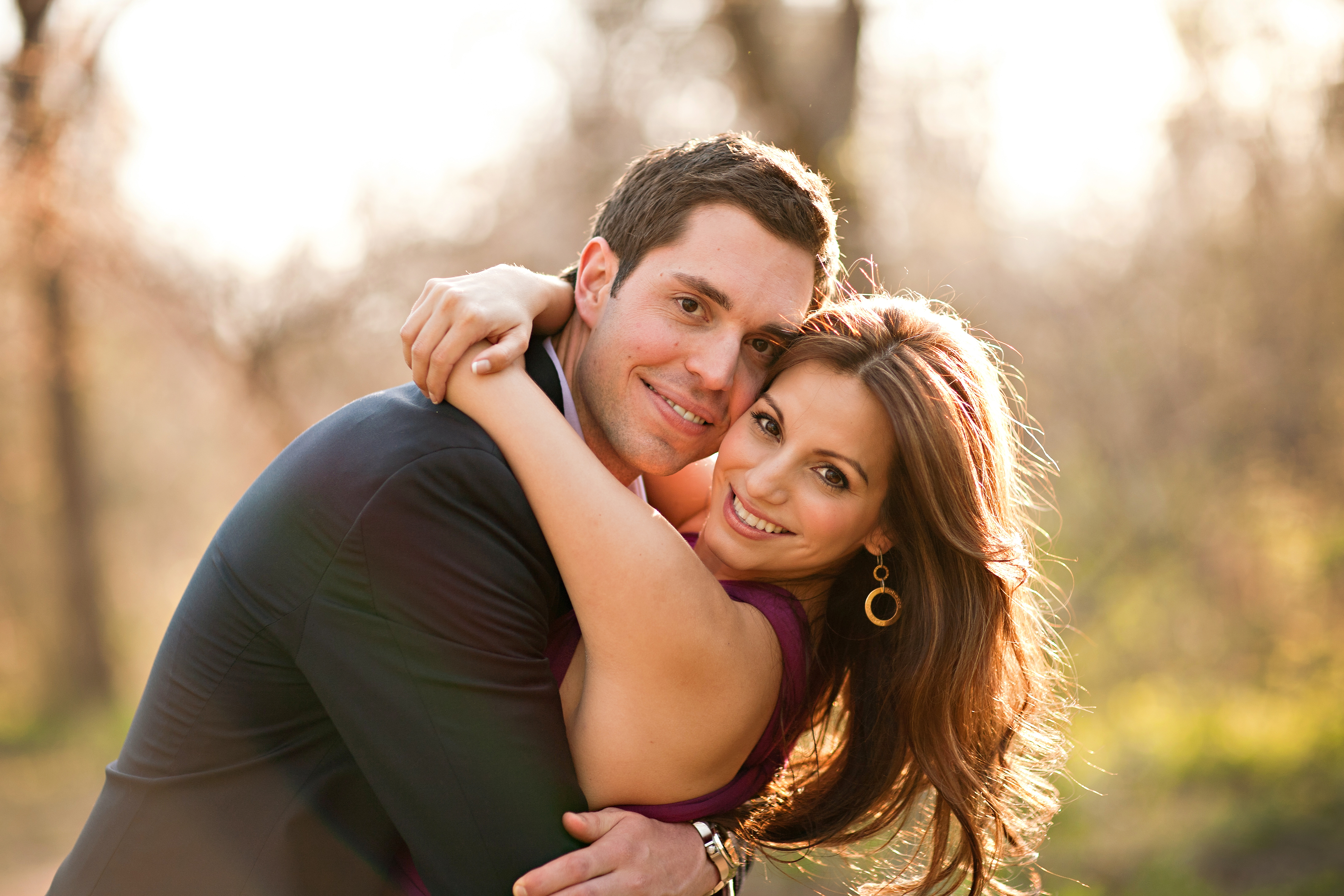 Young european couple