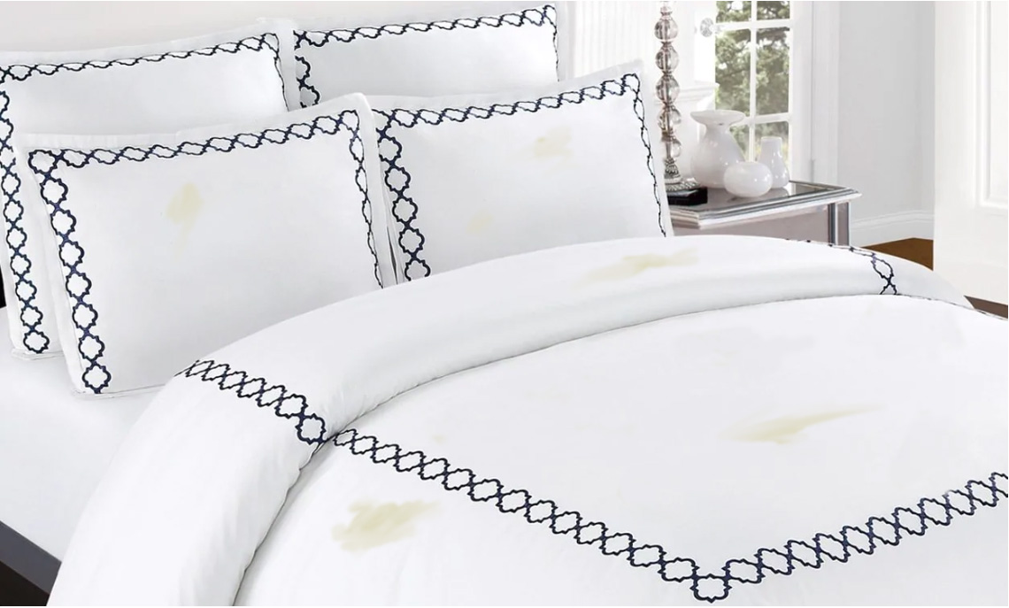 New Urban Outfitters Bedding Collection Has Cum Stains Already Included The Every Three Weekly