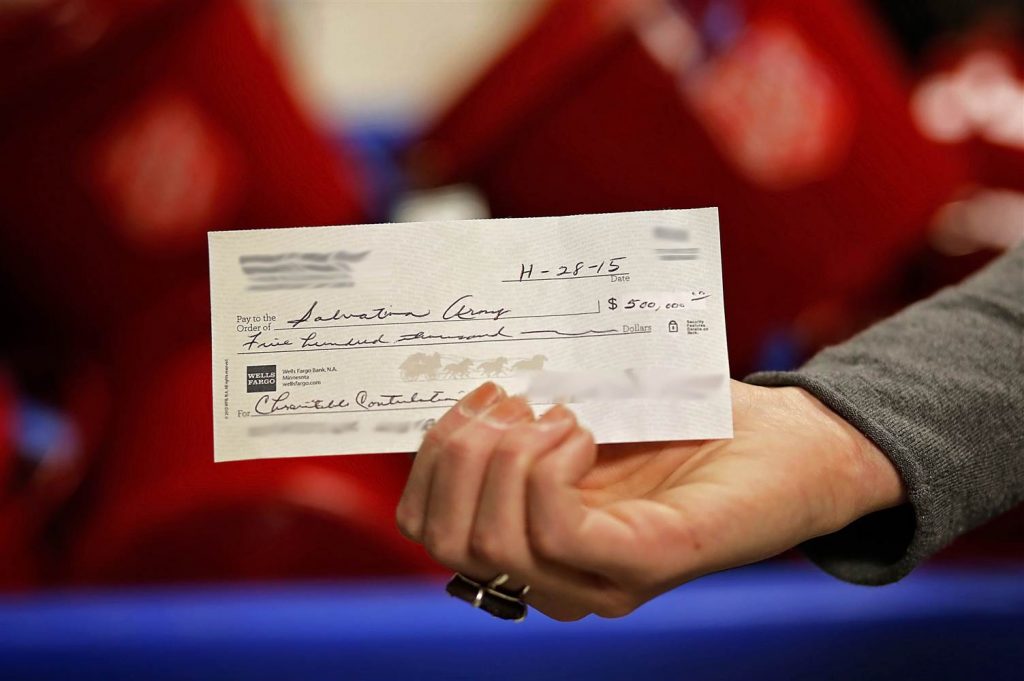 Million Dollar Check Same Size As Regular Check The Every Three Weekly