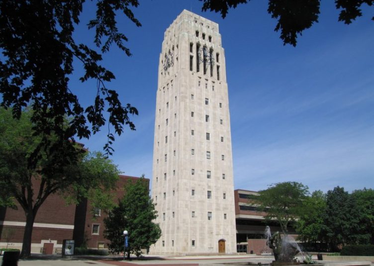 The university Bell Tower