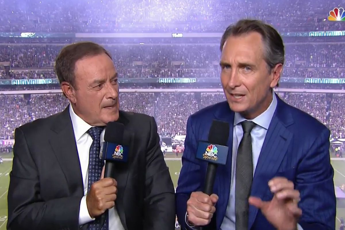 Two NFL announcers.