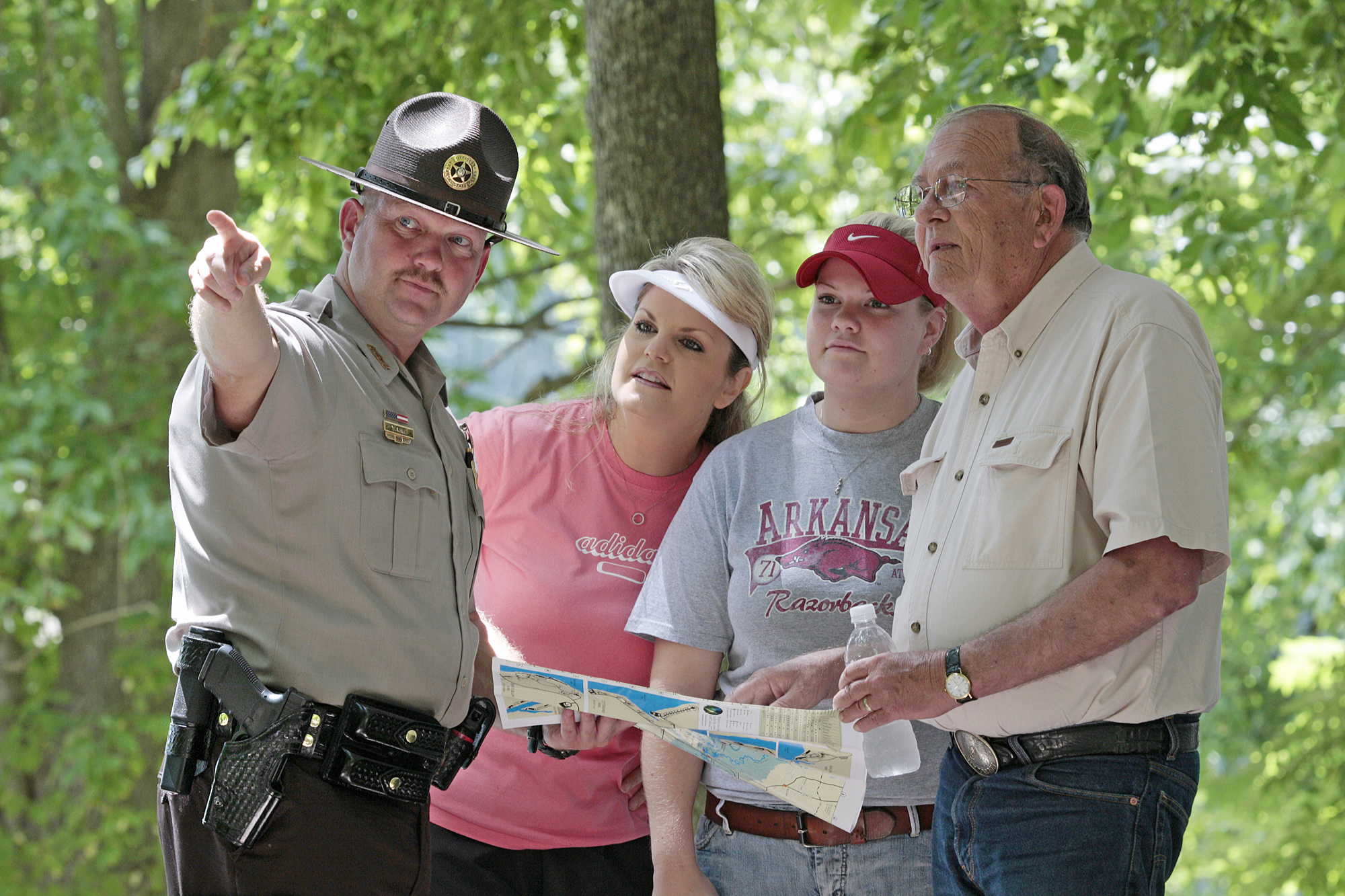 ‘The Campsite Is Just A Short Walk Past The Notched Tree,’ Says Park