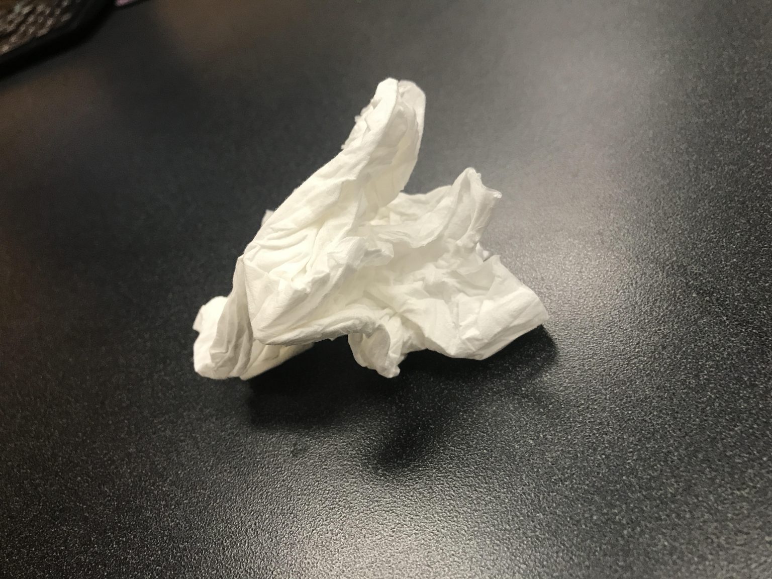 Single Crumpled Tissue In Pocket Gonna Have To Pull Some Serious Weight