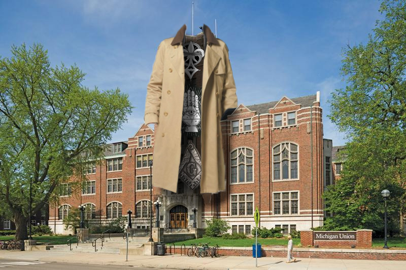 Michigan Union Tower Just Three Secret Societies In A Trench Coat - Vimarsana News