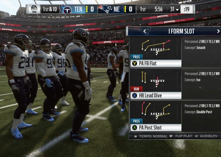 A group of football players with an "Ask Madden" graphic overlayed