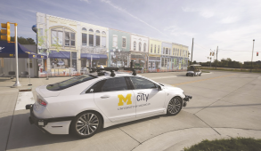 MCity autonomous vehicle