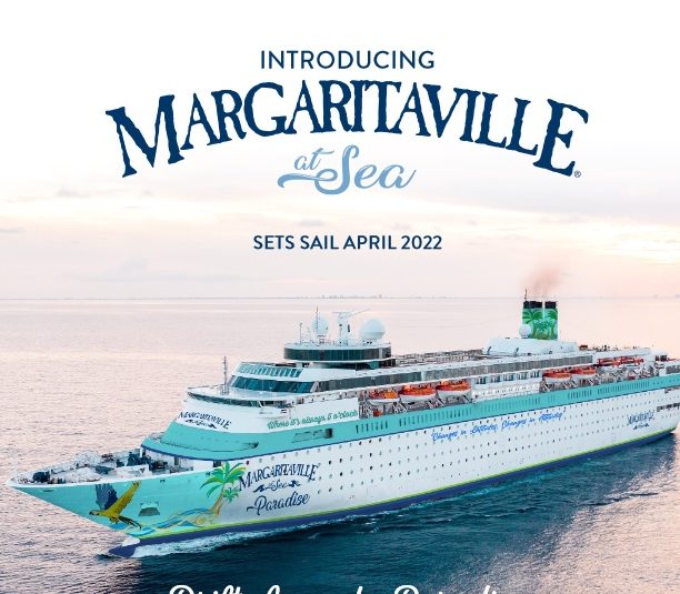 An advertisement for the Jimmy Buffett Margaritaville Cruise.