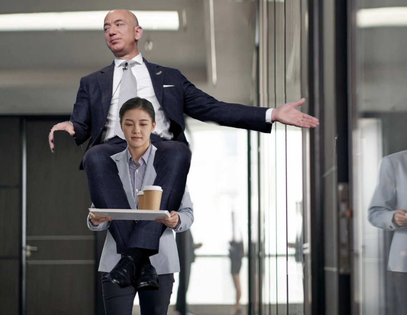 Bezos Optimizes Walking - Vimarsana News