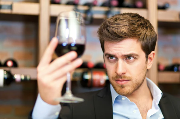 Weird Guy Spinning His Wine In Circles, Sniffing It And Stuff - Vimarsana News